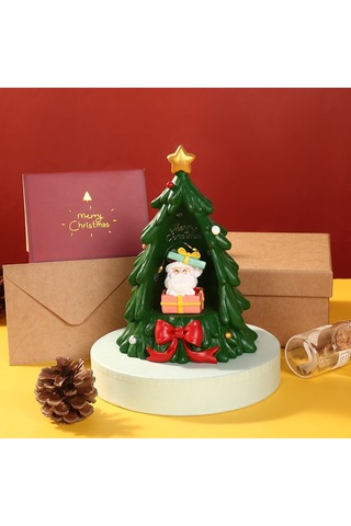 Hyt Noel Ağacı Parlayan Süslemeler Sahne Dekorasyon Dekorasyon Noel Reçine El Sanatları Sevgilisi Noel Hediyesi