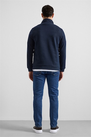 Süvari Lacivert Regular Düz Yarım Balıkçı Yaka Sweatshirt Ssw2013700001-m09 Lacivert