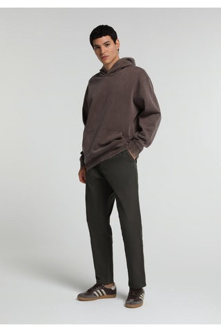 Colin's Colins Relaxed Fit Kapüşonlu Düz Erkek Kahverengi Sweatshirt Cl1081803 Q1.v1 Brw