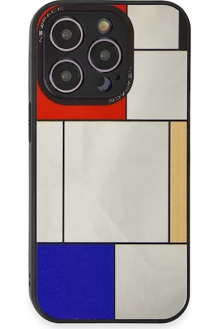 Newface Apple iPhone Uyumlu 12 Pro Max Kılıf Mirror Desenli Kapak - Mirror Semeglbl - 30 - 9
