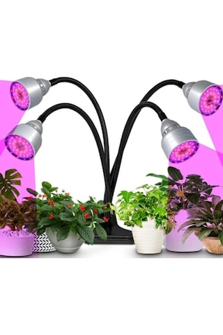 Usb Led Büyümek Işık 2835 Braketi Ile Tam Spektrum 5 V Kapalı Bitki Çiçek Fidesi Veg Çadır Su Geçirmez Phyto Lamba 2 Heads