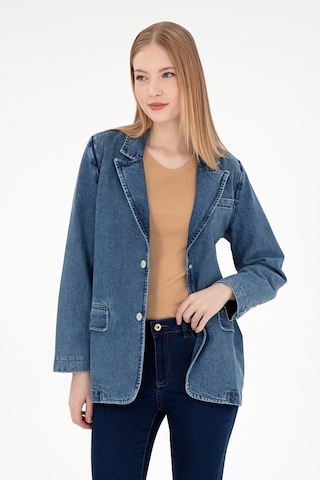 U.s. Polo Assn. Kadın Açık Mavi Gömlek Jean 50291133-dn0021 Lıght Blue Açık Mavi