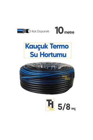5/8 Termo Hortum Dayanıklı, Esnek, Uzun Ömürlü 10 Metre