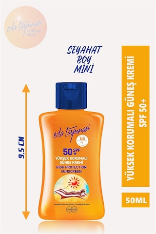Eda Taşpınar SPF 50+ Yüksek Korumalı Güneş Kremi 50 ML