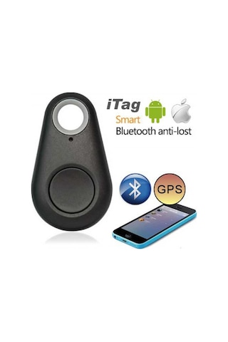 İtag Antilost Device - Kayıp Eşya Ve Telefon Kayıp Önleyici-Siyah