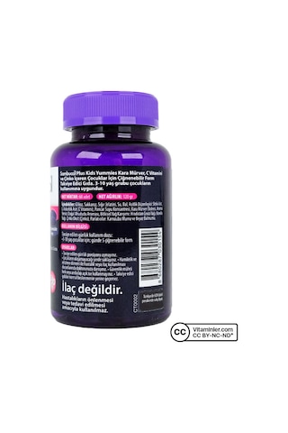 Sambucol Plus Kids Yummies 3 Adet