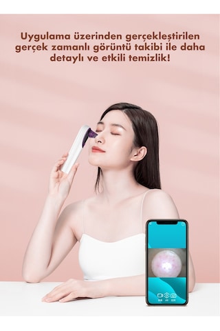 X-Level X-Shinysmart Wi-fi Kameralı Siyah Nokta Temizleme Cihazı