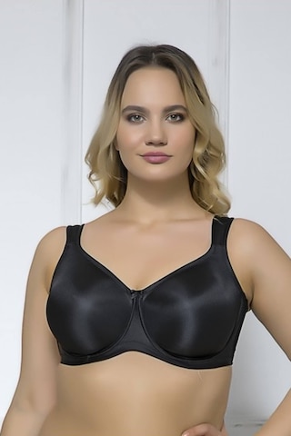 Moonlight 2119 Minimizer Toparlayıcı Balenli Sütyen Siyah