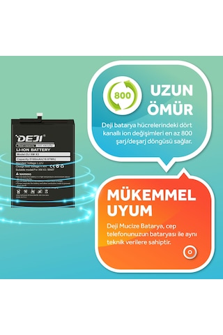Xiaomi Poco X3 / Poco X3 Pro Deji Mucize Batarya Deji BN57
