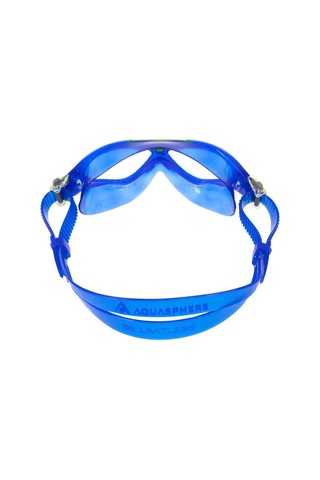 Aquasphere Vista Junior Şeffaf Cam - Lacivert/sarı Yüzücü Çok Renkli