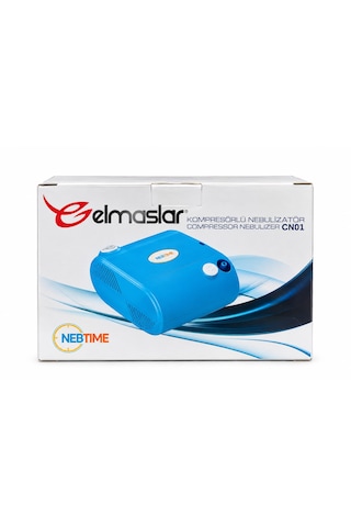 Elmaslar Cn01 Kompresörlü Nebülizatör Cihazı 6 Ml Çocuk Ve Yetişkin Kullanımına Uygun