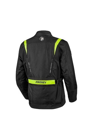 Prosev 5217 Stelvıo 4 Mevsim Uzun Mont Siyah - Neon Sarı XL