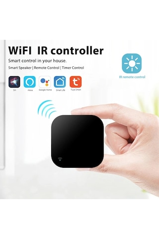 Xuweiwei Tuya 1 Adet Mini Akıllı Wifi Evrensel Uzaktan Kumanda Tv Dvd Aud Ac Icin Alexa Google Home Uyumlu