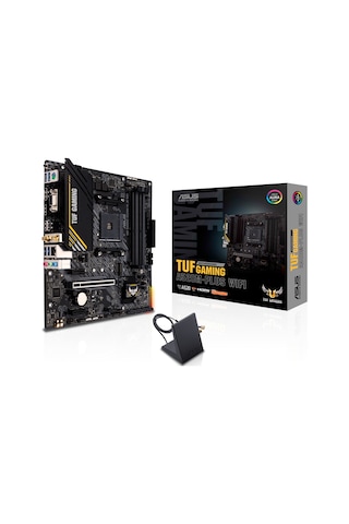 Asus TUF Gaming A520M-Plus WIFI AMD A520 4800 MHz (OC) DDR4 Soket AM4 mATX Anakart