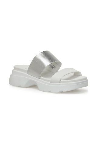 Nine West Gagas 3fx Beyaz Kadın Terlik Beyaz