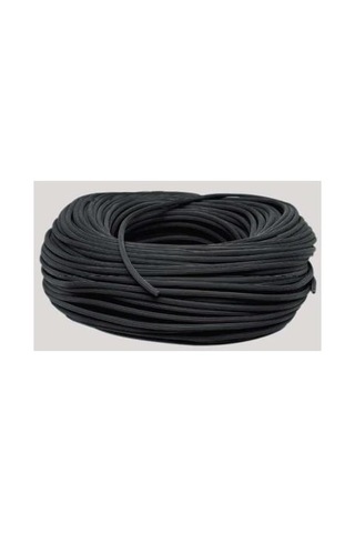 Katar Sineklik Fitil 5 Mm 100 Metre Siyah