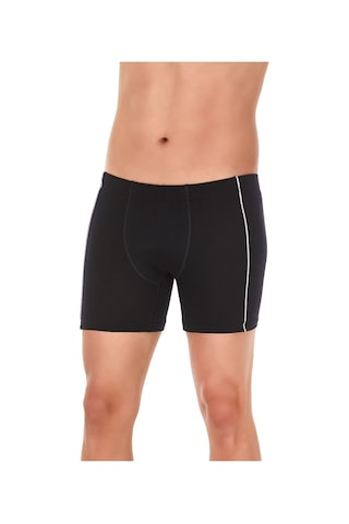 3'Lü Siyah Modal Biyeli Erkek Boxer 106 001