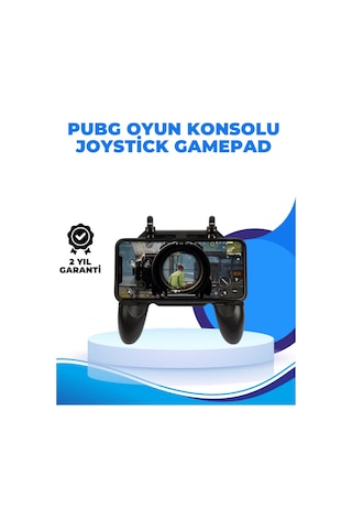 Gld-spt- Joystickli Ve Tetikleyicili Pubg Mobile Gamepad Oyun Kontrolcüsü