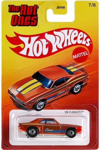Hot Wheels Ultra Hot Ones Arabalar 69 Camaro Jkx54 Çok Renkli
