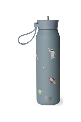 Citron 3 Katmanlı Paslanmaz Çelik Termos Seti 350 Ml - Spaceship Mavi