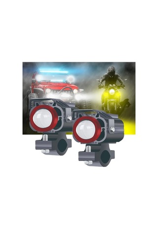 Motion003 2 Adet Led Farlar Ve 1 Anahtarlı Sis Lambası Araçlar Motosikletler Tekneler Suvlar