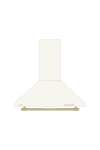 Simfer 8716 60CM Retro Bej Push Button Piramit Davlumbaz