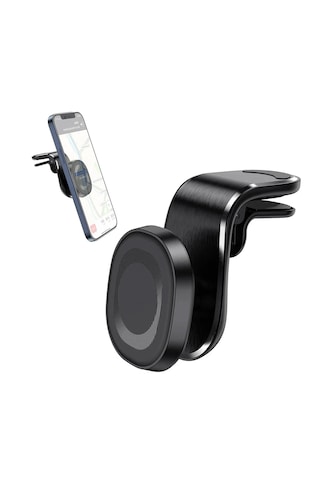 Araç Torpido Havalandırma İçin Mıknatıslı Telefon Tutucusu Mandal