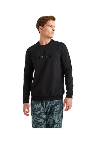 Blackspade Erkek Sweatshirt 40628 - Siyah