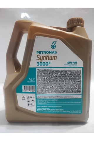 Petronas Syntınum 3000 E 5W-40 Motor Yağı
