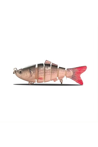 Suni Balık Yemi 10 Cm 19 Gr Gerçekçi Kıvrak Rapala-5 Adet Kutulu