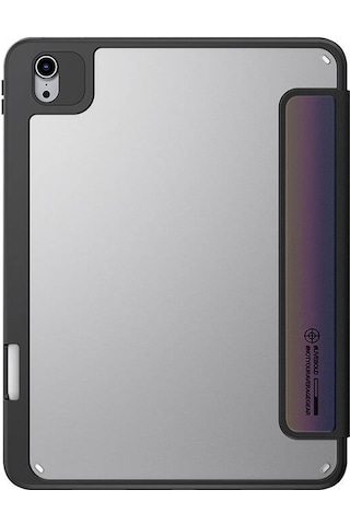 Apple Uyumlu iPad  Air 13 2025 Kılıf Skinarma Holografik Arkası Şeffaf Çıkarılabilir Magnetik Kira Kobai Colorful