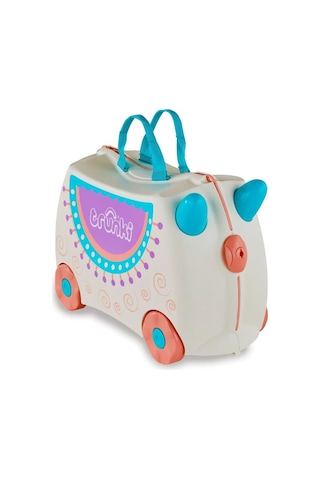 Trunki Çocuk Bavulu - Lama Lola Çok Renkli