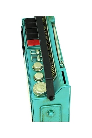 Dekoratif Metal Radyo Kumbara C0313