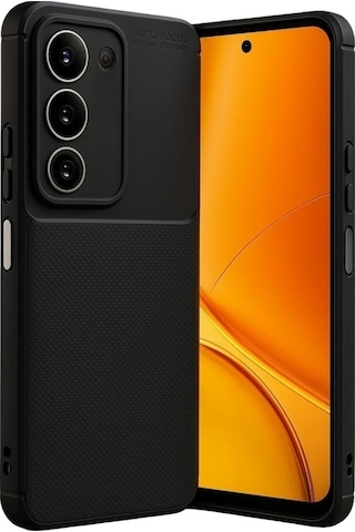Adige Xiaomi Redmi 15 Kılıf Negro Karbon Desen Silikon