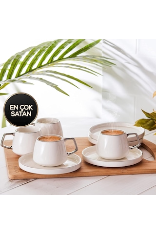 Saturn Platin 6 Kişilik Kahve Fincanı Diğer