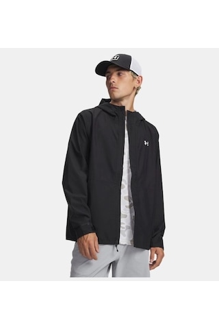Under Armour M Cloudstrike Erkek Yağmurluk Ceket 6009583-001 Siyah