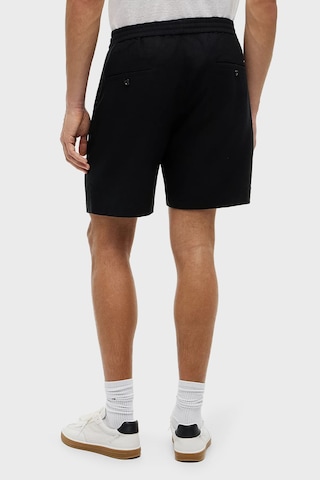 Tommy Hilfiger Bağlamalı Normal Bel Keten Bermuda Short Erkek Short Mw0mw44353 Bds Siyah