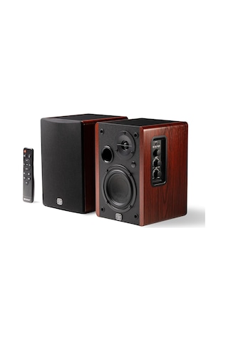 Presonus Eris Accent Bt Bluetooth 5.3 Aktif Kitaplık Hoparlör Çift 4 İnç Woofer, 1 İnç İpek Kubbe Tweeter, 6