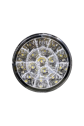 24v Geri Vites Lambası 16 Ledli Yuvarlak 98 Mm