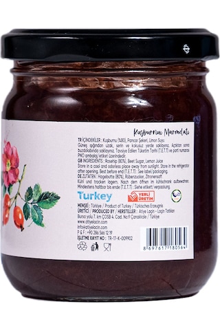 Atiye Laçin Kuşburnu Marmelatı 220 G