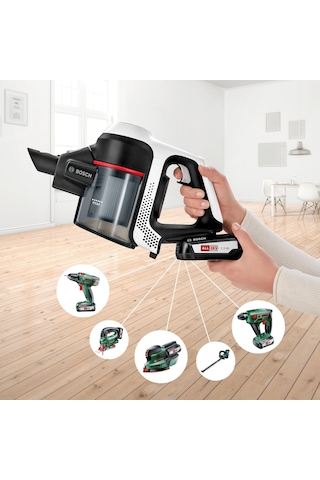 Bosch BCS61113 18 V Dikey Şarjlı Süpürge