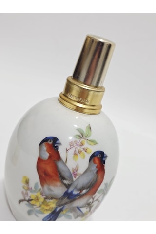 Berger Kuş Desenli Limoges Porselen Oda Kokuluğu 16x9x9cm Model 3
