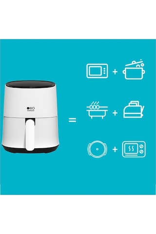 Silencare AF25D01 Smart Airfryer 3 L Yağsız Fritöz