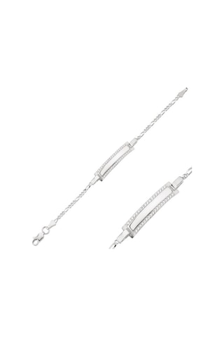 Taşlı Çocuk Bebek Künyesi İsimli Bileklik Csb06