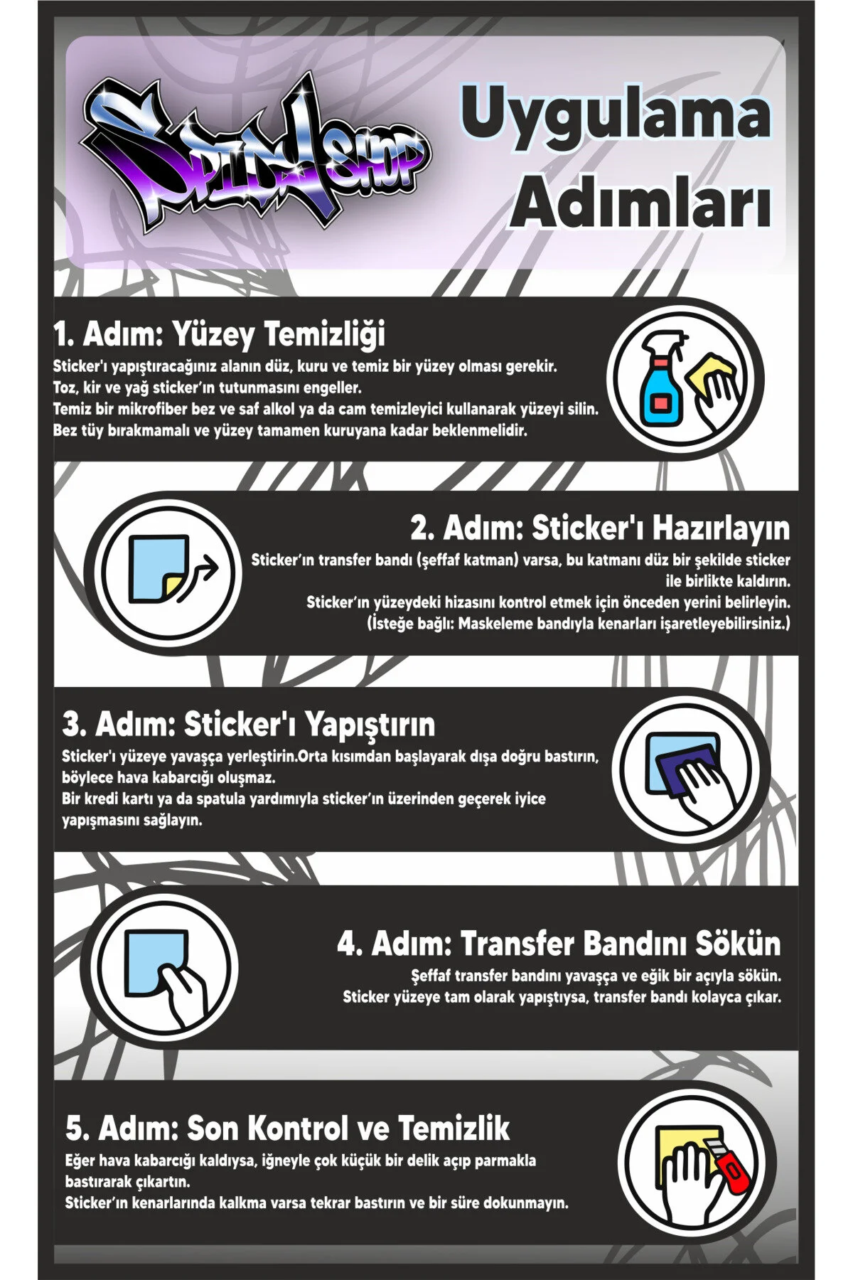 Mt-25 Mavi Far Sticker