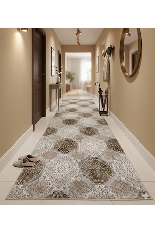 Merinos Akrilik Halı 100x100 Yolluk Halı Renkli