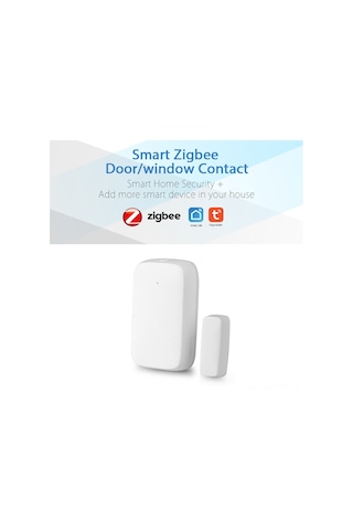 Suofeng Tuya Zigbee Akıllı Pencere/kapı Sensörü - Uzak Kumanda, Açık/kapalı Durum Tespiti, Akıllı Ev Güvenliği Zigbee Ağ Geçidi Gereklidir
