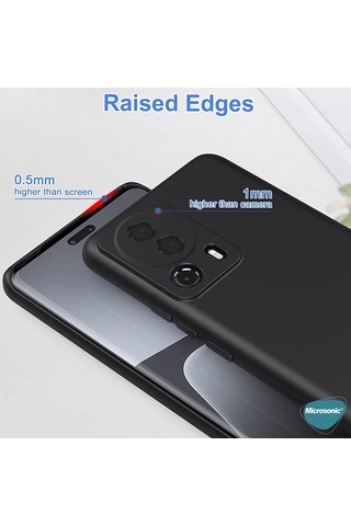 Microsonic Matte Silicone Xiaomi Mi 13 Lite Kılıf
