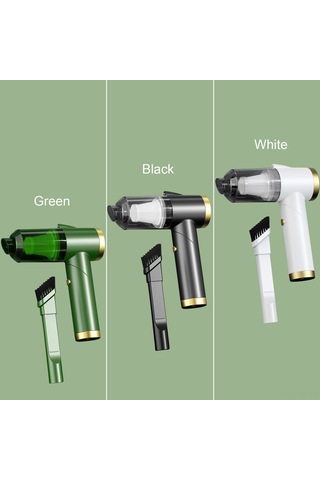 Xiyyadms "120w Kablosuz Led Aydınlatmalı Katlanabilir El Süpürgesi - 9000pa Güçlü Emiş, Araç Ve Ev Kullanımı İçin"