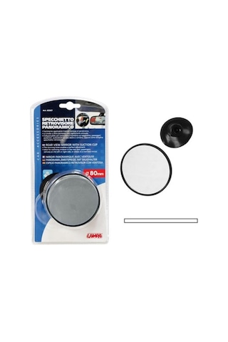 Lampa Vantuzlu Yuvarlak Ayna 8Cm 65507